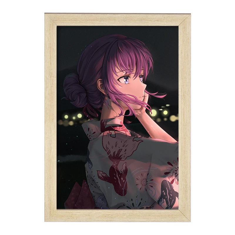 تابلو خندالو مدل ساکورا انیمه فیت استی نایت Fate Stay Night  کد 22733