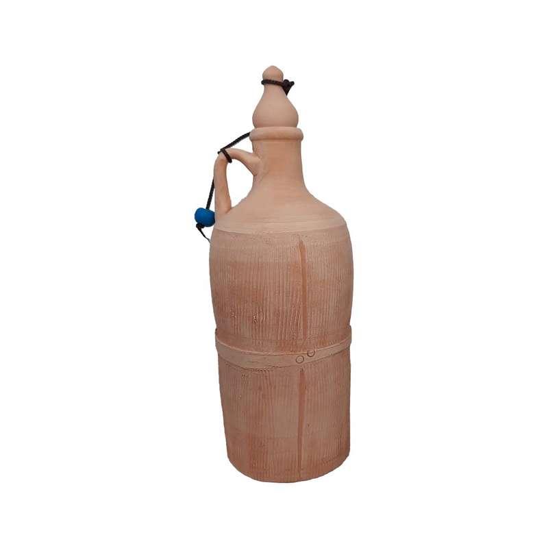 بطری سفالی مدل استوانه