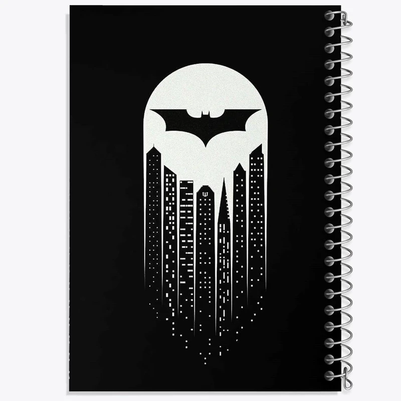 دفتر مشق 50 برگ خندالو مدل بتمن Batman کد 24253