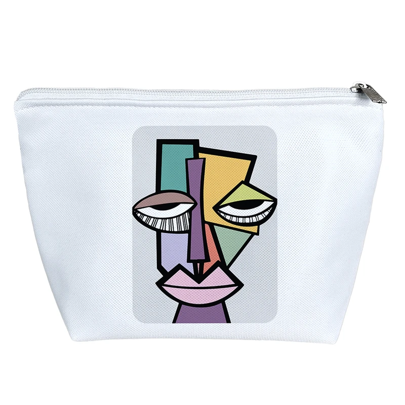 کیف لوازم آرایش دخترانه خندالو مدل پرتره پیکاسویی کد 7160