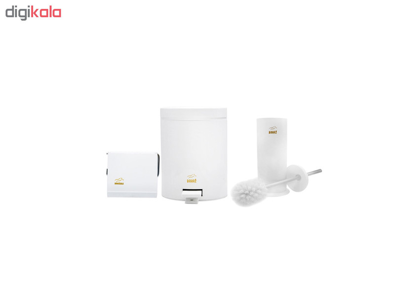 ست سطل زباله و فرچه بهاز کالا مدل sd