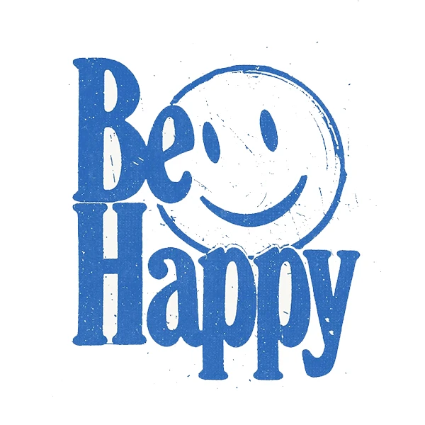  استیکر پارچه و لباس پاد آفرین طرح ایموجی خوشحال کد 4599