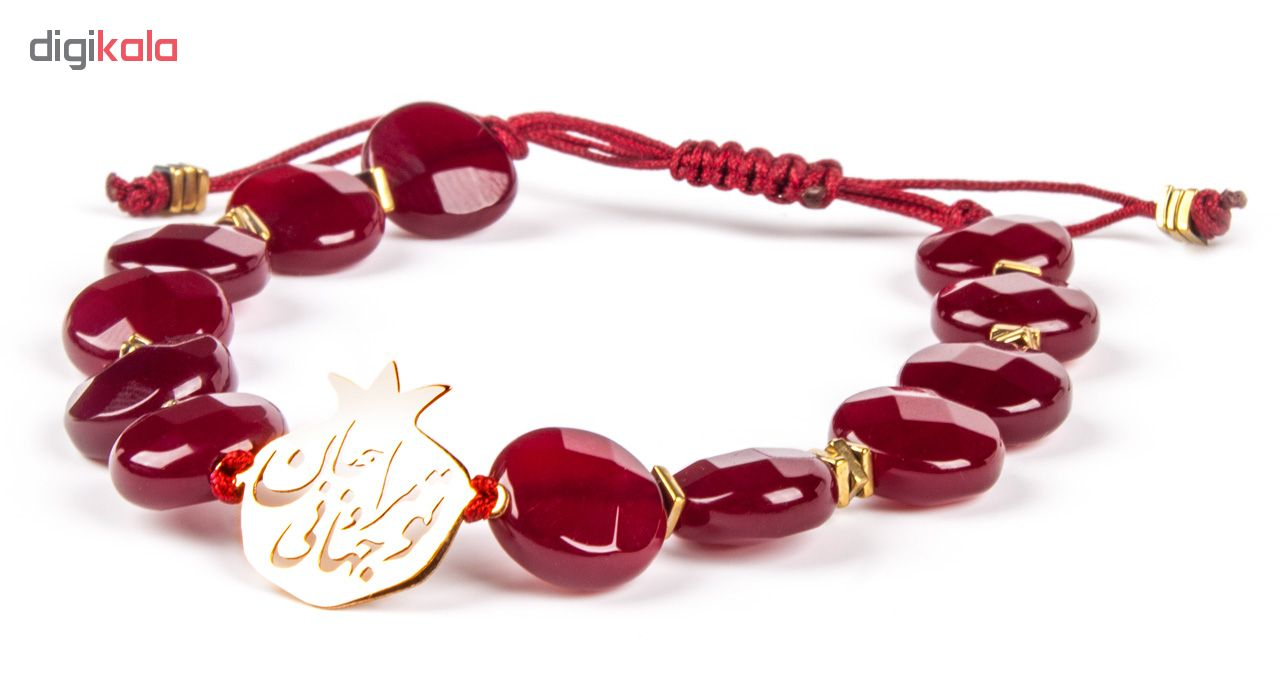 دستبند طلا 18 عیار زنانه ریسه گالری مدل Ri3-A1100-Gold