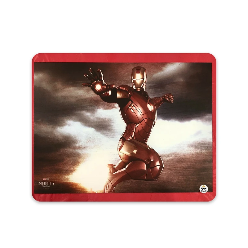 ماوس پد شادیت مدل Iron Man کد590 سایز 24*19 سانتی متر