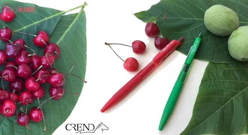 روان نویس کرند مدل GP1 بسته ۴ رنگ اصلی قطر نوشتاری 0.7 میلی متر