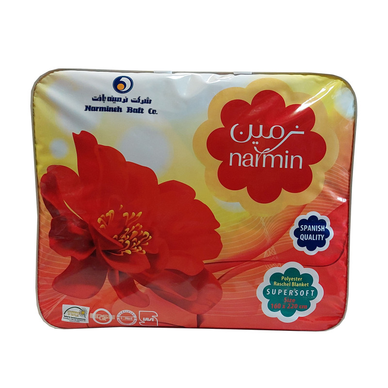 پتو نرمینه بافت مدل نرمین طرح عروسکی کد 01 سایز 160x220 سانتی متر