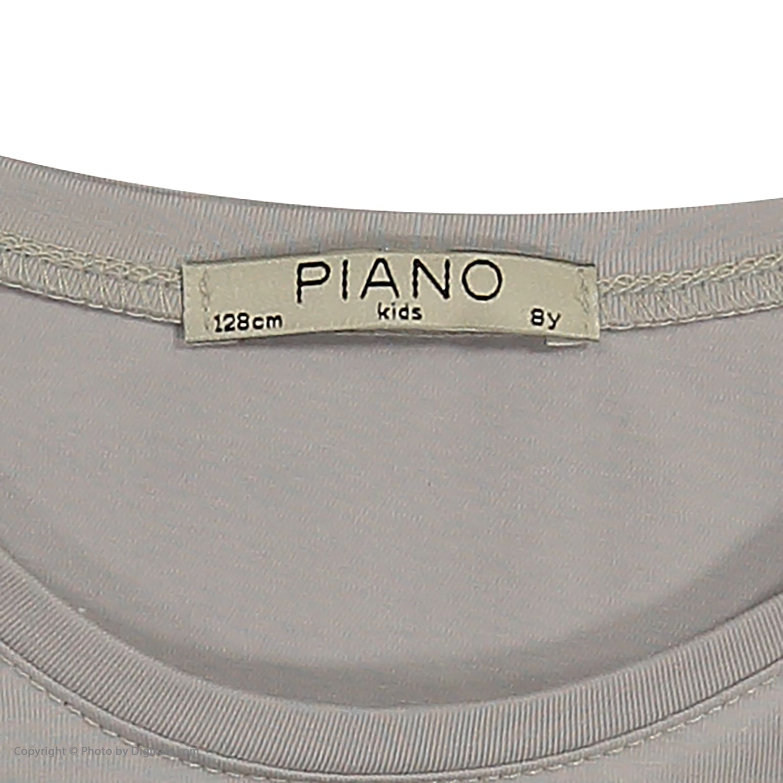 تی شرت دخترانه پیانو مدل 1830-90 -  - 5