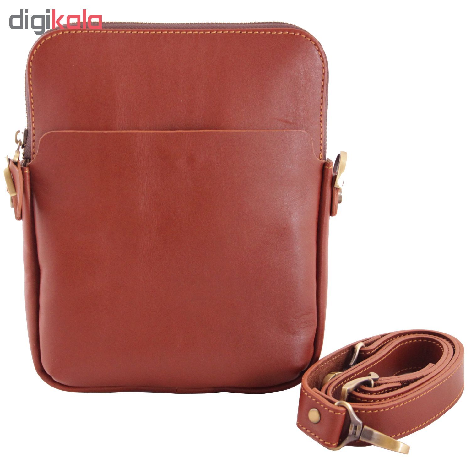 کیف رودوشی چرم طبیعی آدین چرم مدل DG55 -  - 4