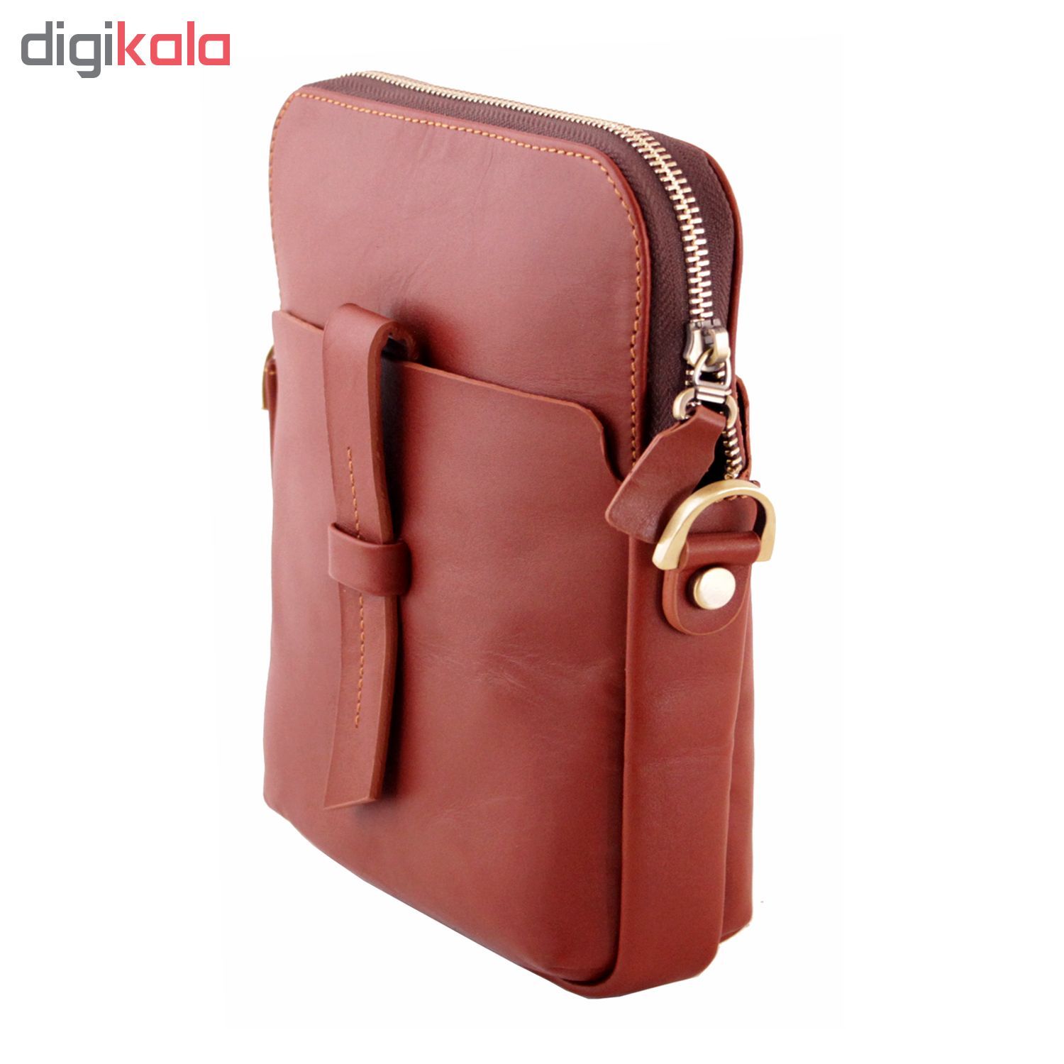 کیف رودوشی چرم طبیعی آدین چرم مدل DG55 -  - 5