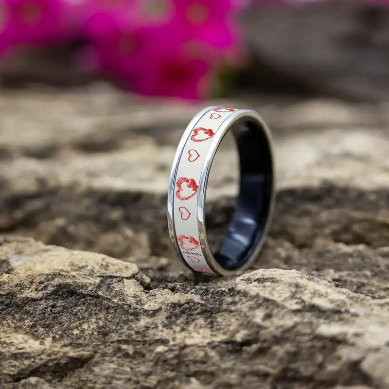 انگشتر ناکسیگو مدل قلب کد RB16077