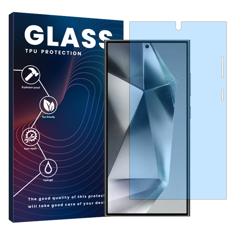 محافظ صفحه نمایش مات آنتی بلو گلس مدل Resistant مناسب برای گوشی موبایل سامسونگ Galaxy S24 Ultra 