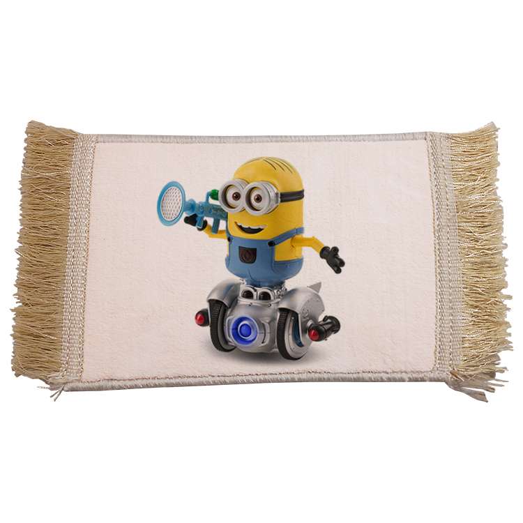 فرش ماشینی دیوارکوب مدل مینیون کد 85