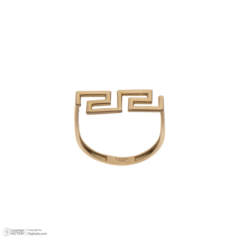 انگشتر طلا 18 عیار زنانه با طرح ورساچه مایا ماهک مدل MR1246 سایز 54 انگشتر طلا 18 عیار زنانه با طرح ورساچه مایا ماهک مدل MR1246 سایز 54