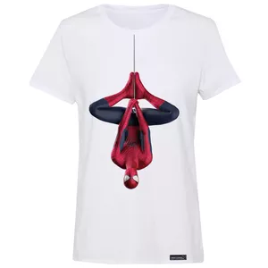 تی شرت آستین کوتاه زنانه 27 مدل Spiderman Barax کد MH1557