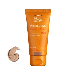 کرم ضد آفتاب رنگی نئودرم SPF 30 مدل MAX مناسب پوست‌های مختلط حجم 50 میلی‌لیتر