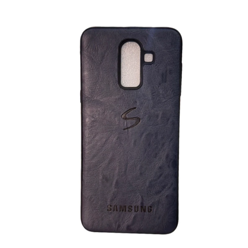 کاور طرح اس مدل چرمی مناسب برای گوشی موبایل سامسونگ گGalaxy J8 2018/A6 Plus