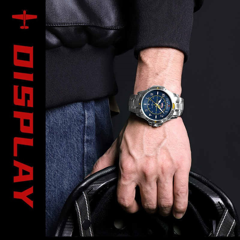 ساعت مچی عقربه‌ای مردانه نیوی فورس مدل NF9204SBE