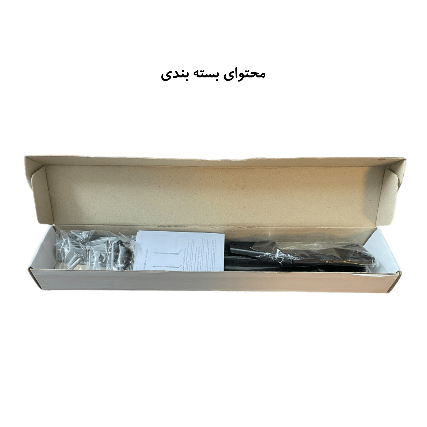 پایه رومیزی تلویزیون تی وی آرم  مدل TVARM1000 مناسب تلویزیون های 32 تا 65 اینچ مجموعه 2 عددی