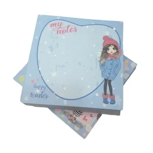 کاغذ یادداشت مدل دختر مجموعه 2 عددی