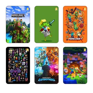 استيکر کارت کارنيکا طرح ماینکرفت Minecraft کد 13619 مجموعه 6 عددی