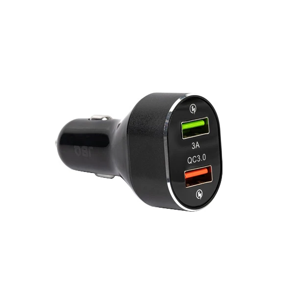 شارژر فندکی 32.5 وات جی بی کیو مدل C-65i به همراه کابل لایتنینگ