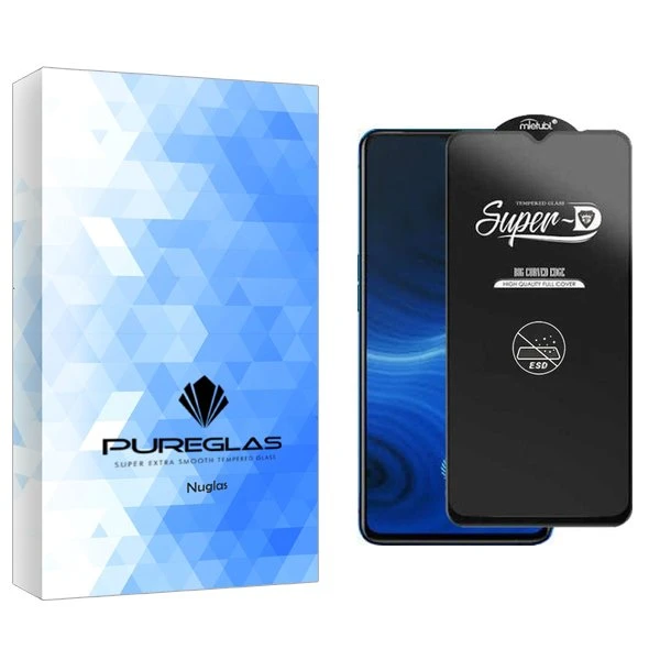 محافظ صفحه نمایش پیور گلس مدل NueGlas SuperD_ESD مناسب برای گوشی موبایل ریلمی X2 Pro