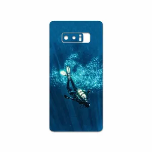 MAHOOT Scuba Diving Cover Sticker for Samsung Galaxy Note 8
