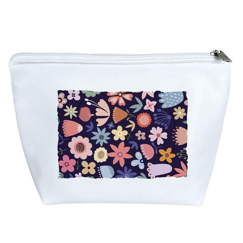 کیف لوازم آرایش دخترانه خندالو مدل گل گلی کد 3317