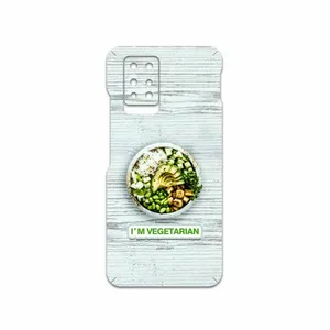 MAHOOT I'm-vegetarian Cover Sticker for Infinix Note 10 Pro