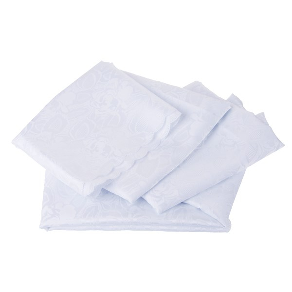 رومیزی پلی استر بیضی 220 × 150 رزین تاژ طرح گل رز رومیزی پلی استر بیضی 220 × 150 رزین تاژ طرح گل رز