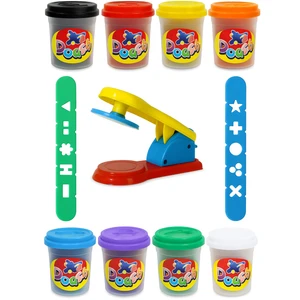 ست خمیر بازی مدل Dough & Press Basic Colors