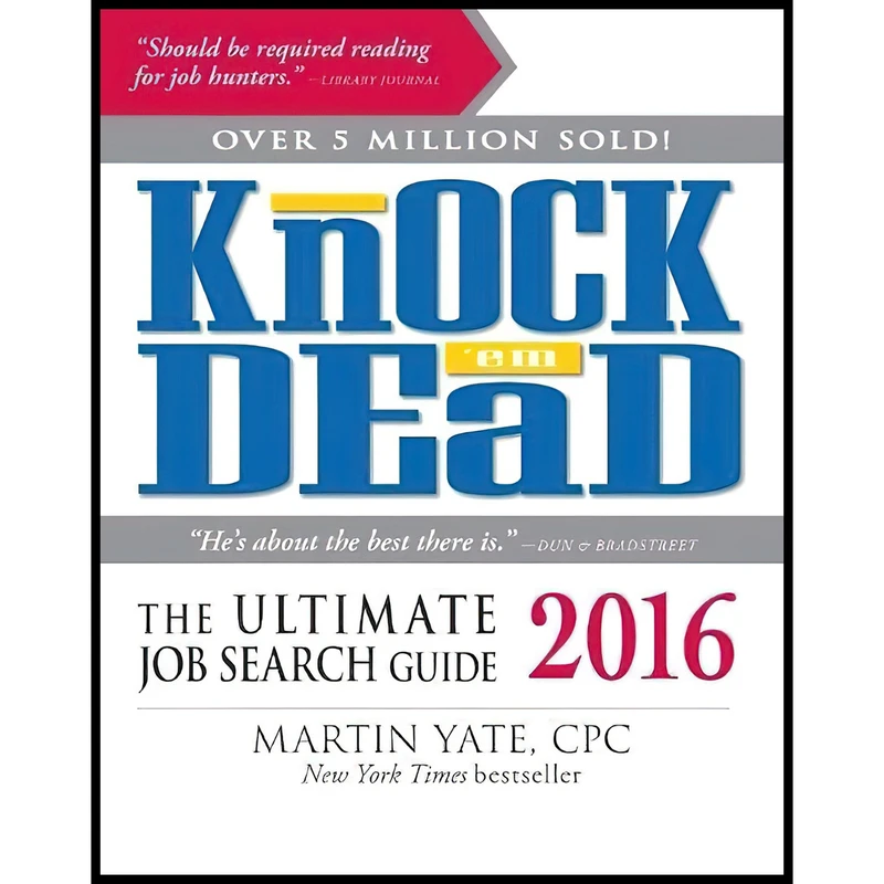 کتاب Knock Em Dead 2016 اثر Martin Yate انتشارات Adams Media