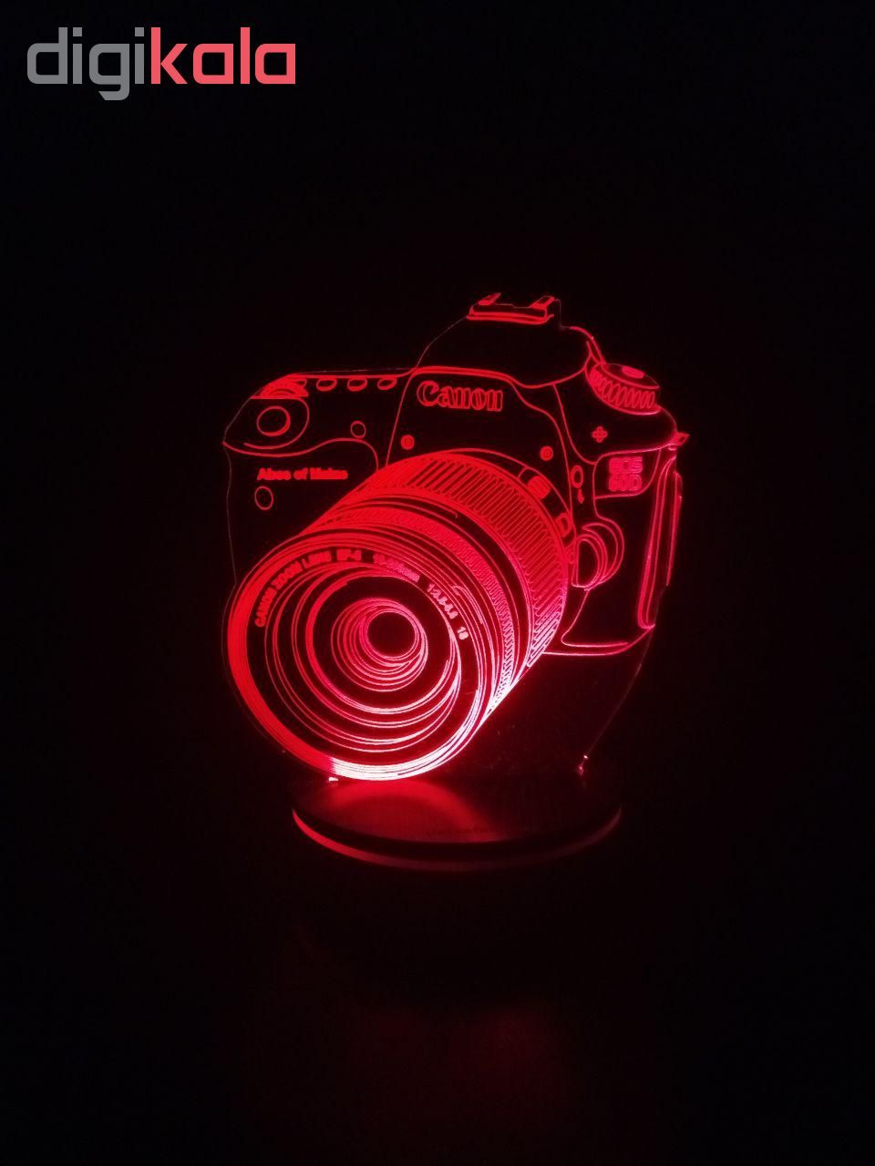 چراغ خواب پارسافن لیزر طرح دوربین عکاسی