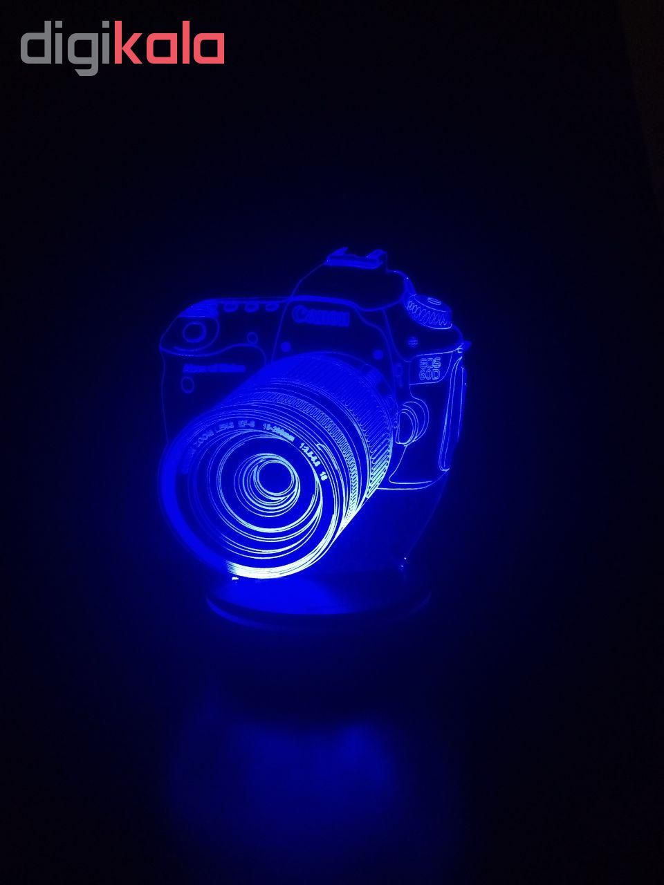 چراغ خواب پارسافن لیزر طرح دوربین عکاسی