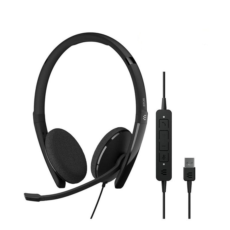هدست تلفن با سیم اپاز مدل EPOS SENNHEISER USB ADAPT 160