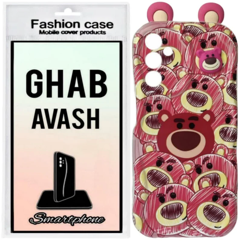 کاور قاب آوش طرح عروسکی گوشدار مدل 02A مناسب برای گوشی موبایل سامسونگ GALAXY A14