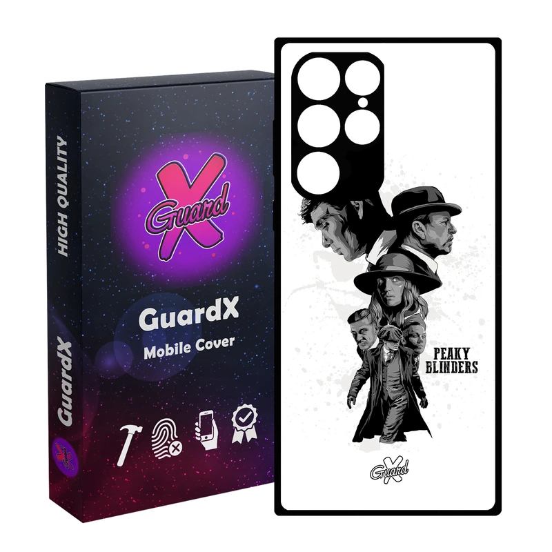 کاور گارد ایکس طرح Peaky Blinders مدل Glass10005 مناسب برای گوشی موبایل سامسونگ Galaxy S23 Ultra