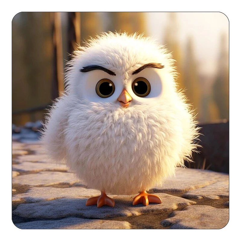 مگنت کاکتی طرح حیوانات کارتونی مدل mp28154