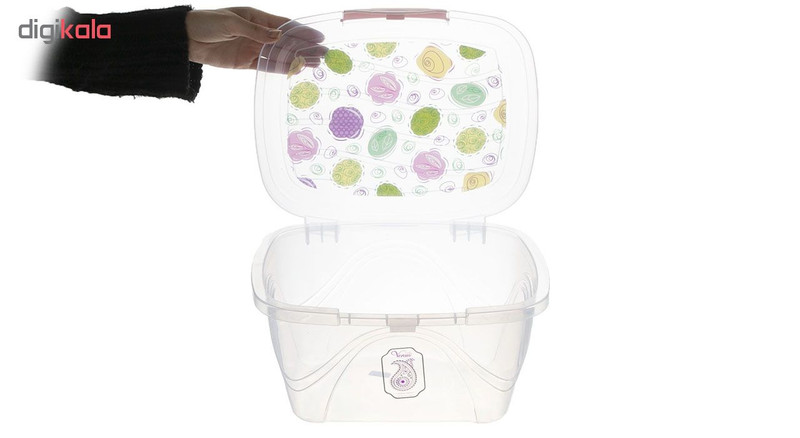 ظرف نان ونوس پلاستیک مدل B106