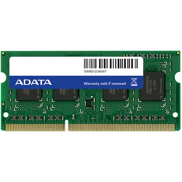 رم لپ تاپ ای دیتا مدل Premier DDR3L 1600MHz ظرفیت 8 گیگابایت