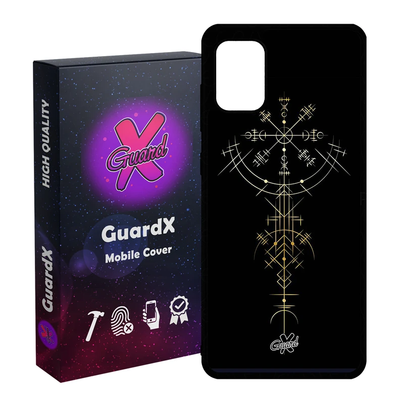 کاور گارد ایکس طرح Shape مدل Glass10238 مناسب برای گوشی موبایل سامسونگ Galaxy A31