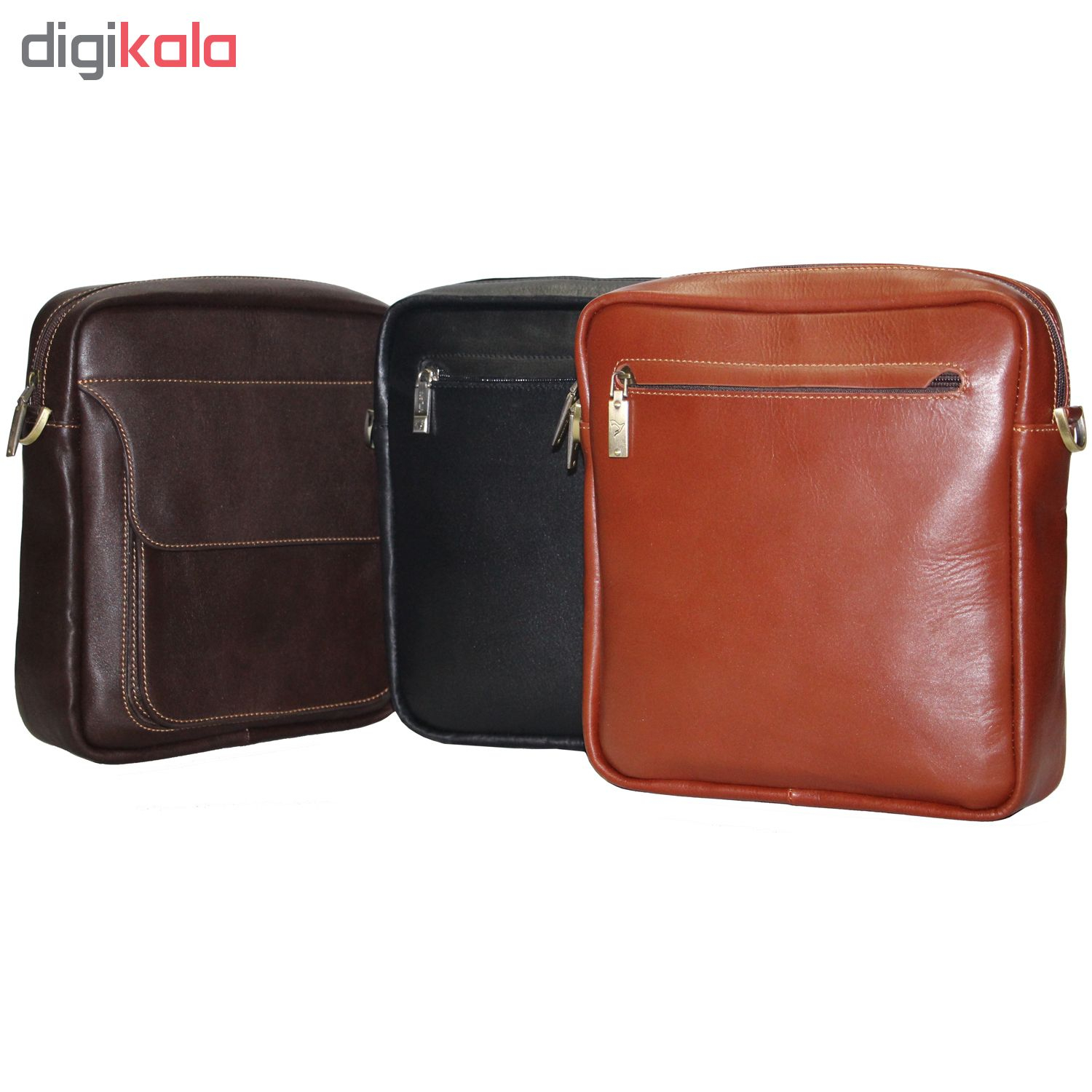 کیف رودوشی چرم طبیعی آدین چرم مدل DG57