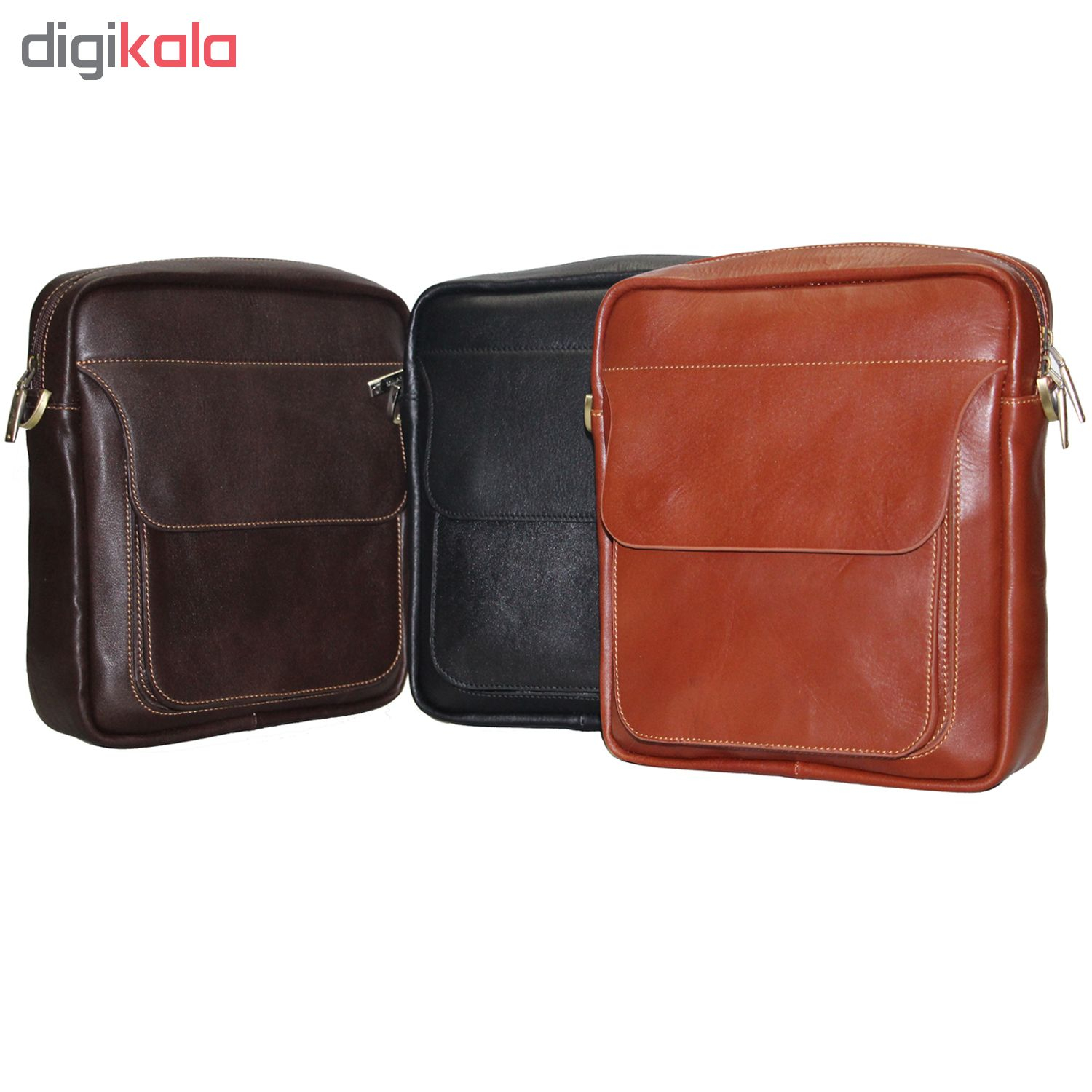 کیف رودوشی چرم طبیعی آدین چرم مدل DG57