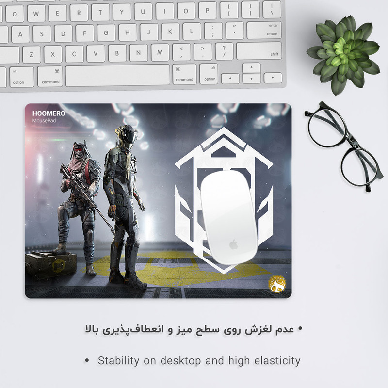 ماوس پد هومرو مدل A3910 طرح بازی کالاف دیوتی 2