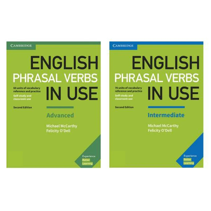 کتاب English Phrasal Verbs In Use اثر Michael McCarthy and Felicity ODell انتشارات هدف نوین 2 جلدی