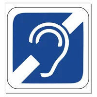 برچسب هشدار طرح راننده ناشنوا