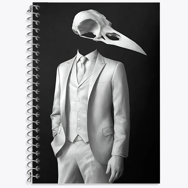 دفتر نت موسیقی 50 برگ خندالو طرح شوالیه ماه (Moon Knight) کد N2846