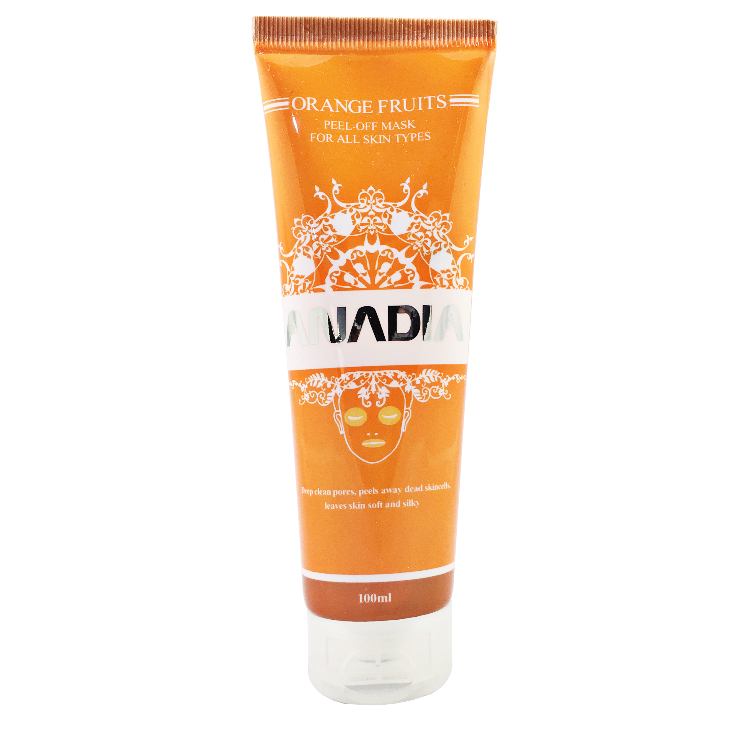 ماسک صورت آنادیا مدل Orange حجم 100 میلی لیتر 