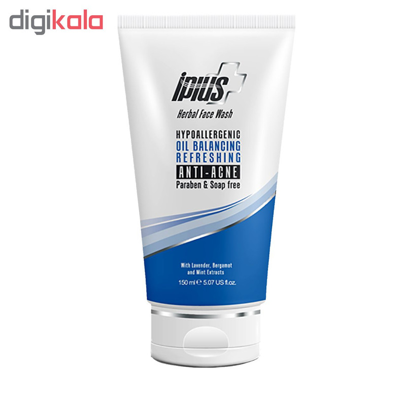 ژل شستشوی صورت آی پلاس مدل ACNE-CONTROL حجم 150 میلی لیتر