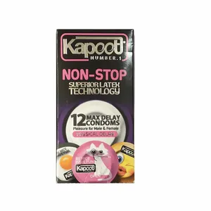 کاندوم تاخیری کاپوت مدل Non Stop بسته 12 عددی